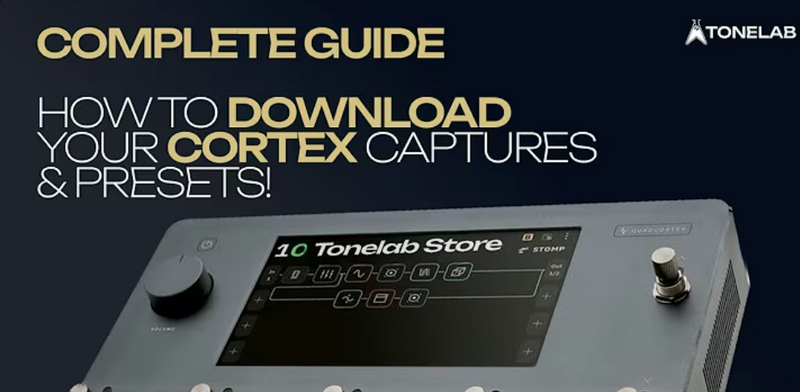 Cómo recibir tus capturas para Quad Cortex?