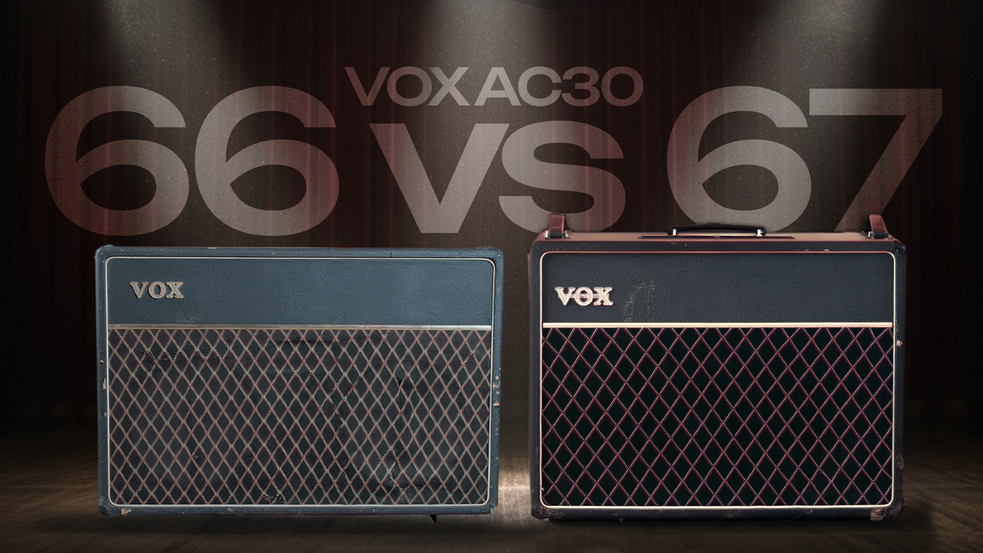 VOX AC30 1966 vs VOX AC30 1967
