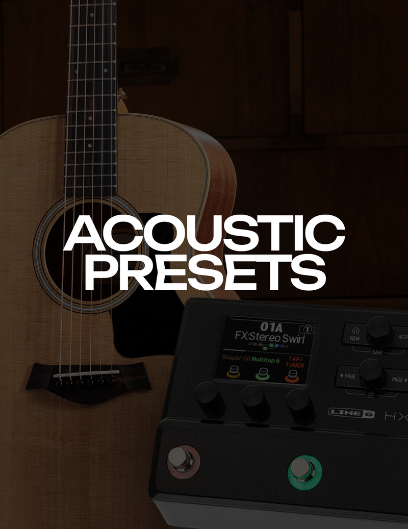 Presets Acusticos