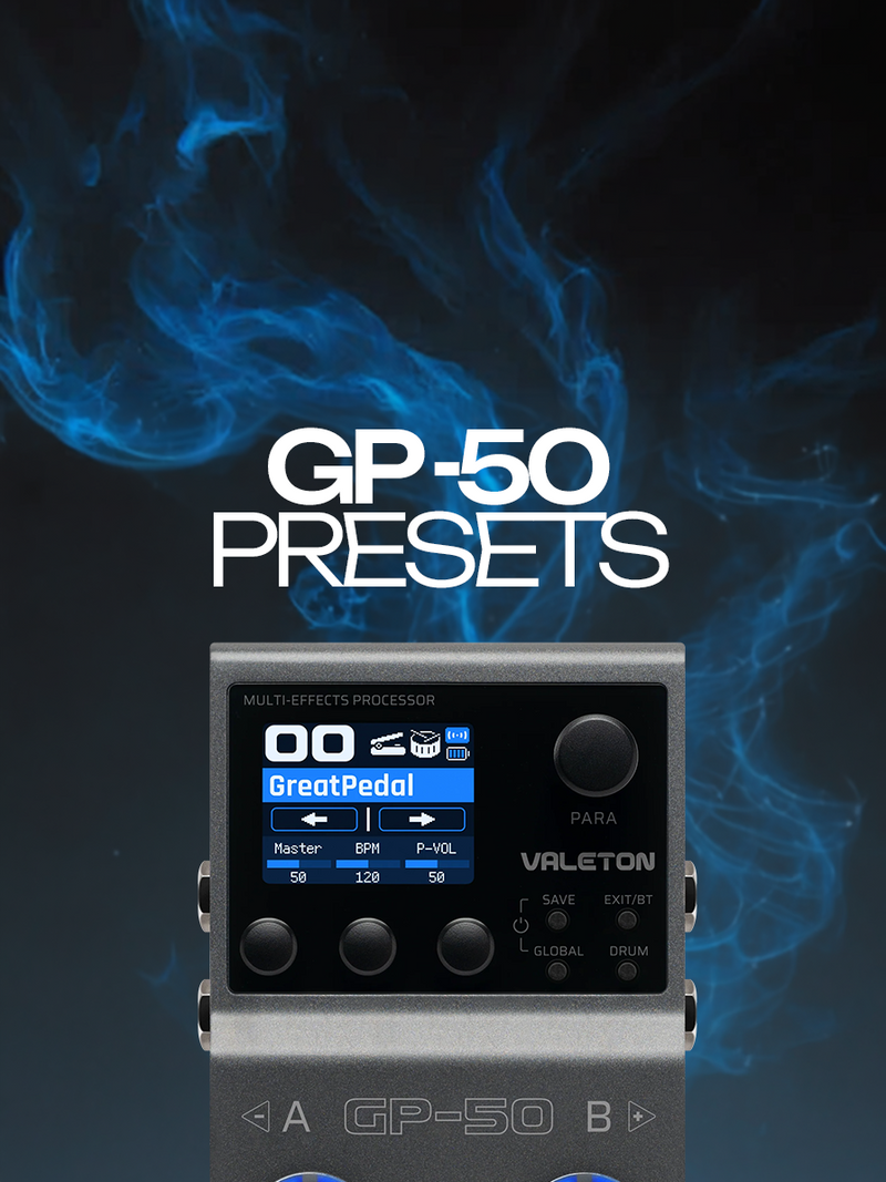 Valeton GP-50 | MoraPresets | Worship, Rock & Choirs Presets Valeton GP-50 | MoraPresets | Worship, Rock & Choirs Presets