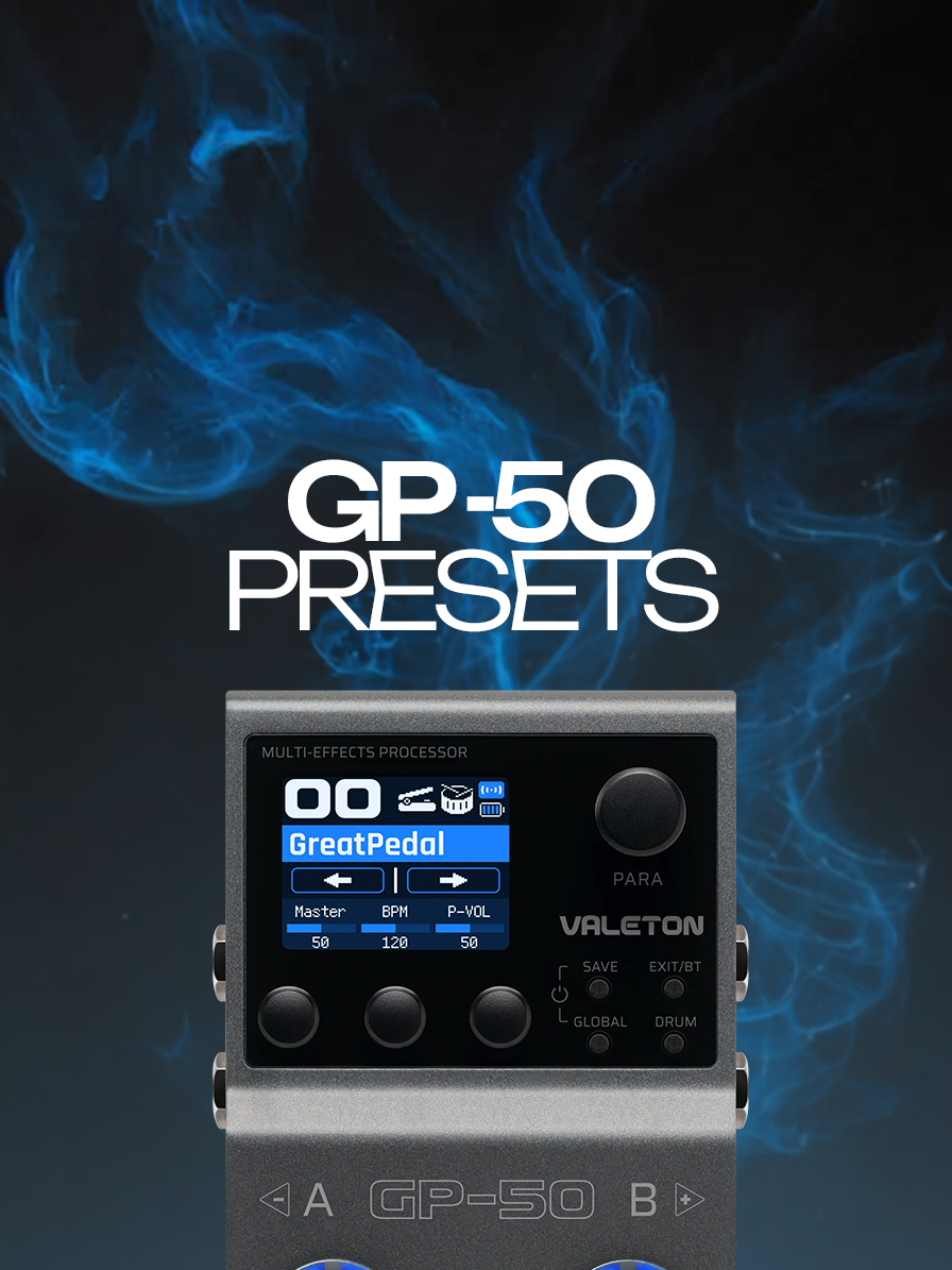 Valeton GP-50 Presets