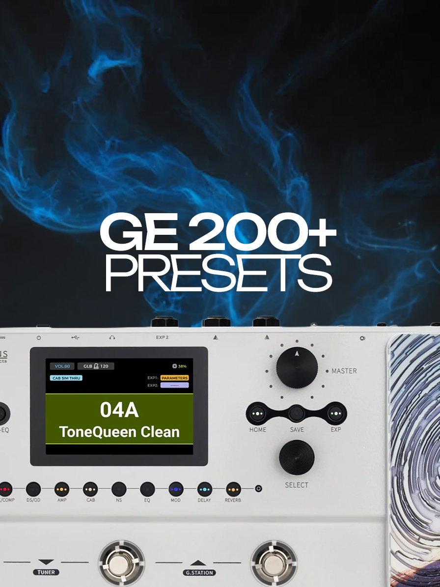 Mooer GE200+ Presets