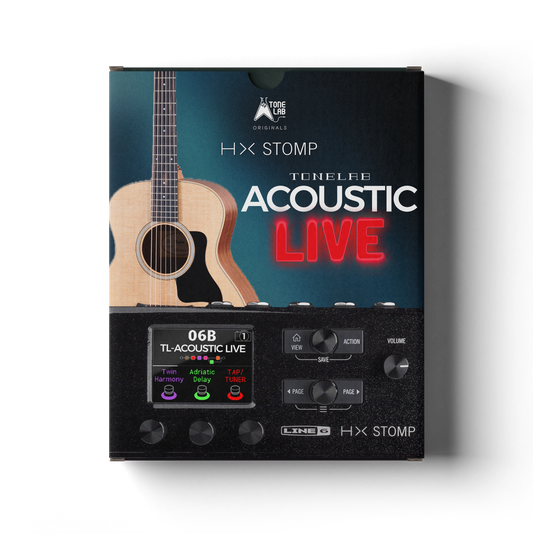 TL Acoustic LIVE Presets | HX Stomp