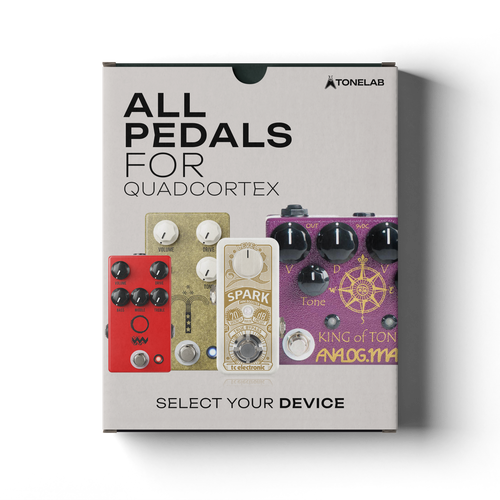 ALL PEDAL CAPTURES FOR QUADCORTEX