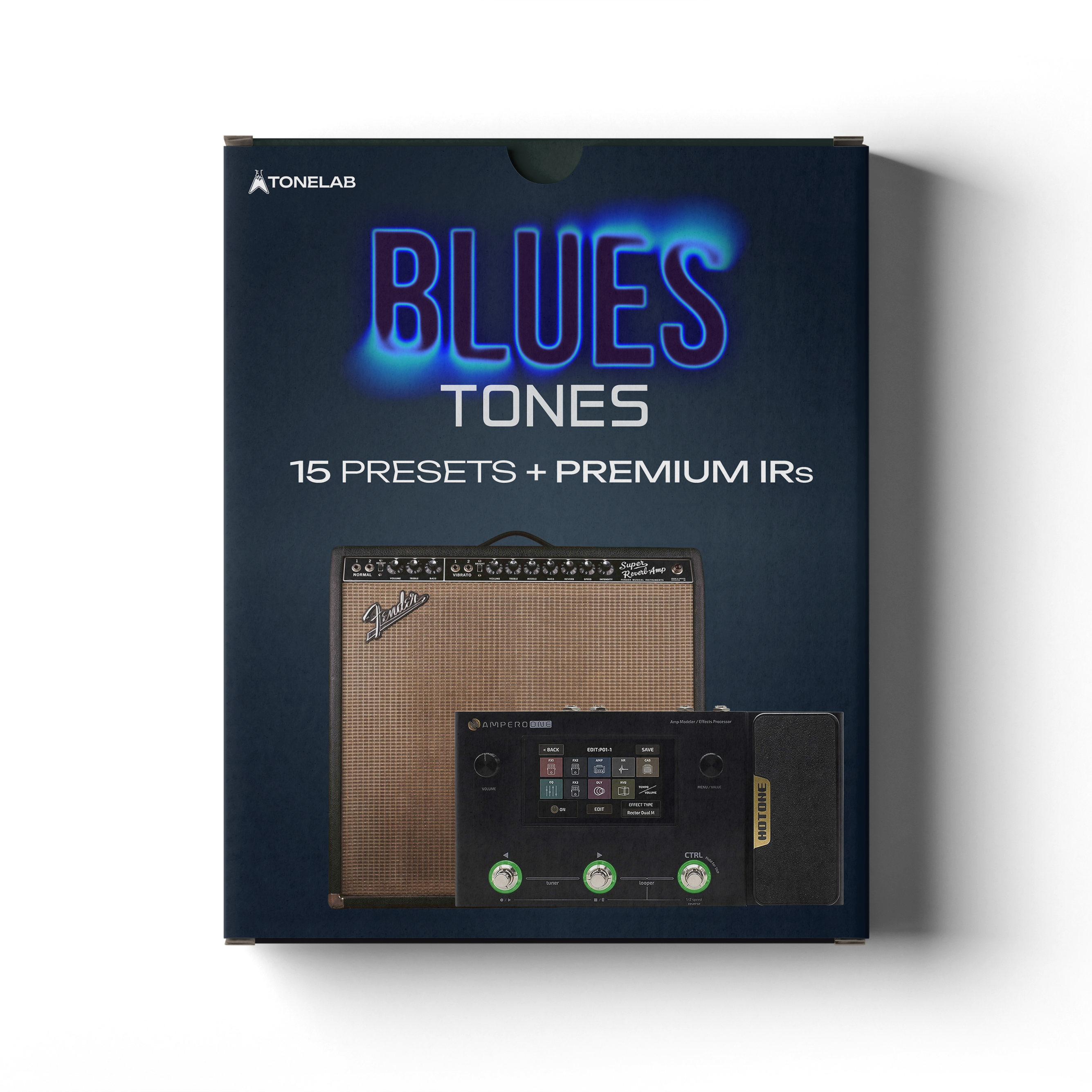 TL-Blues Tones Presets | Hotone Ampero One | 15 Presets + Blues IRs