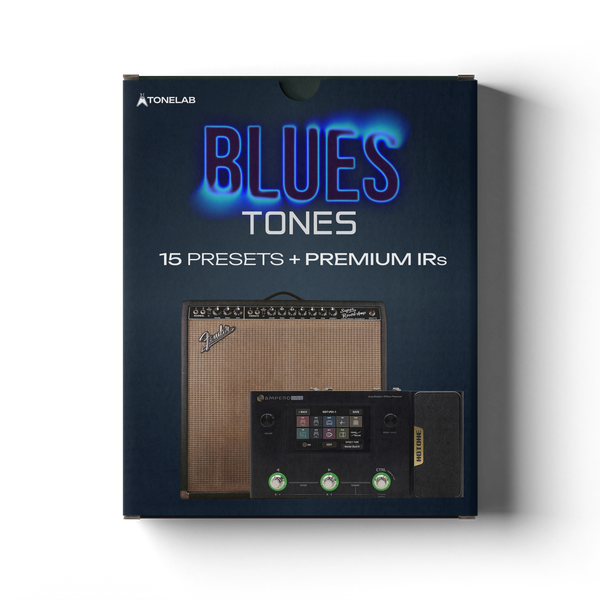 TL-Blues Tones Presets | Hotone Ampero One | 15 Presets + Blues IRs