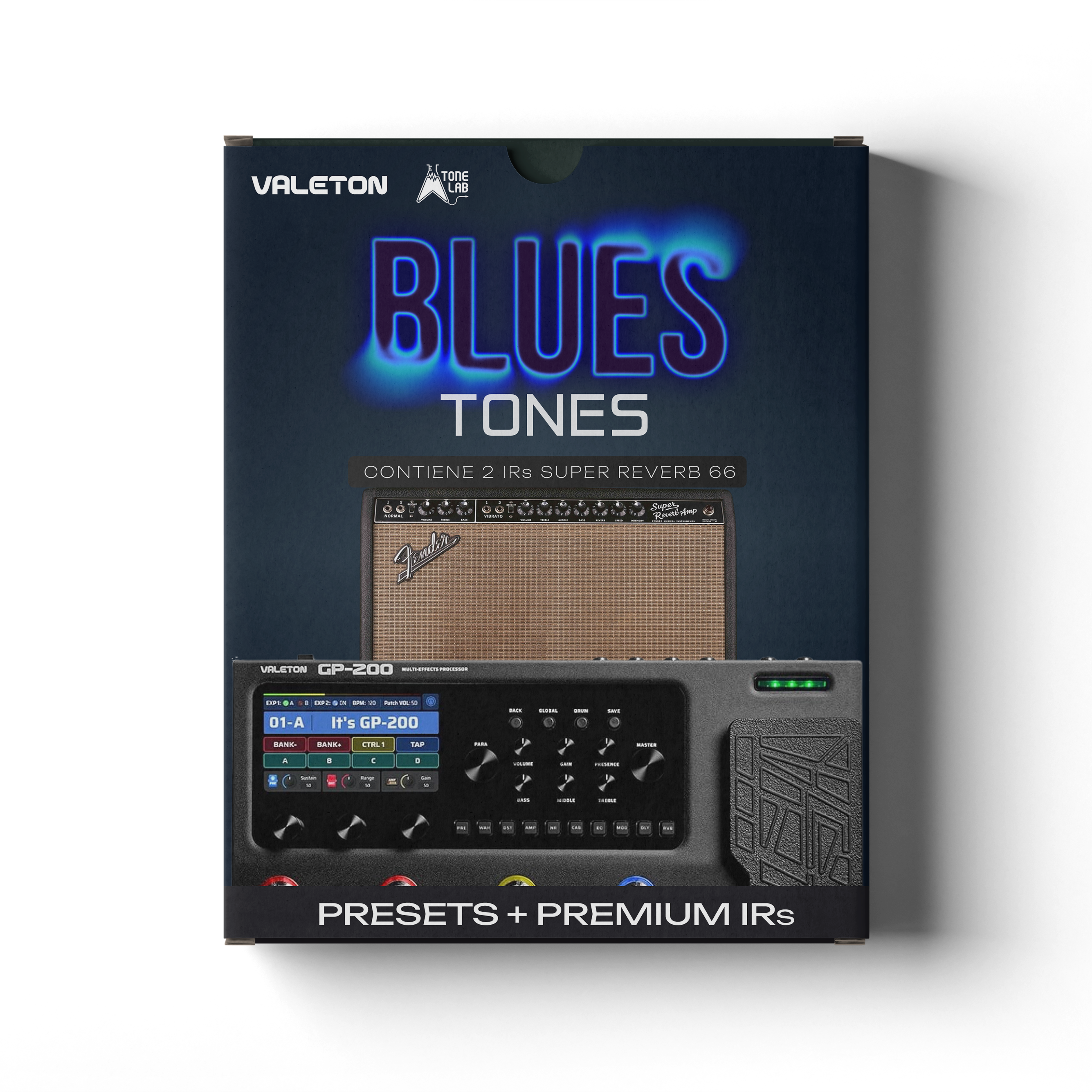 TL-Blues Tones Presets | Valeton GP-200