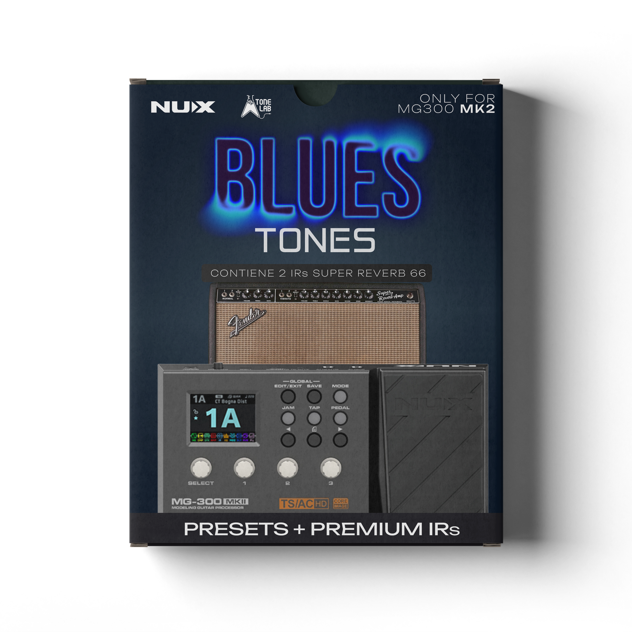 TL-Blues Tones Presets | NUX MG300 MK2