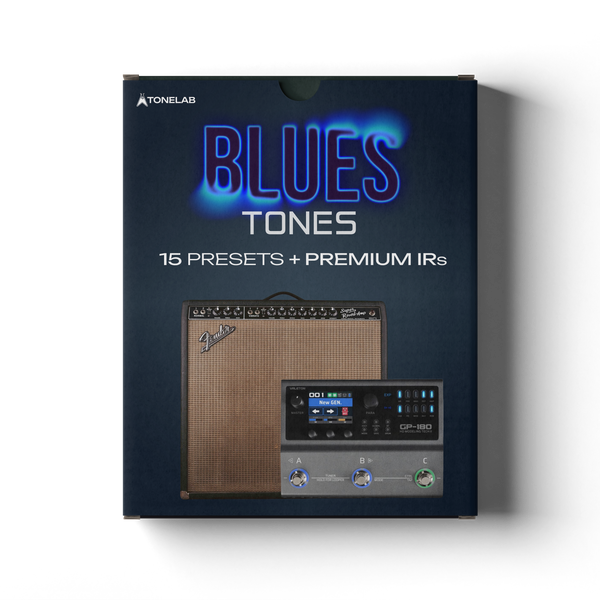 TL-Blues Tones Presets | Valeton GP-180 | 15 Presets + Blues IRs