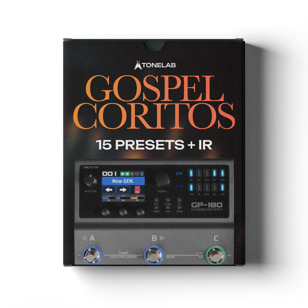 TL Gospel Coritos - Valeton GP-180 | 15 Presets + IRs