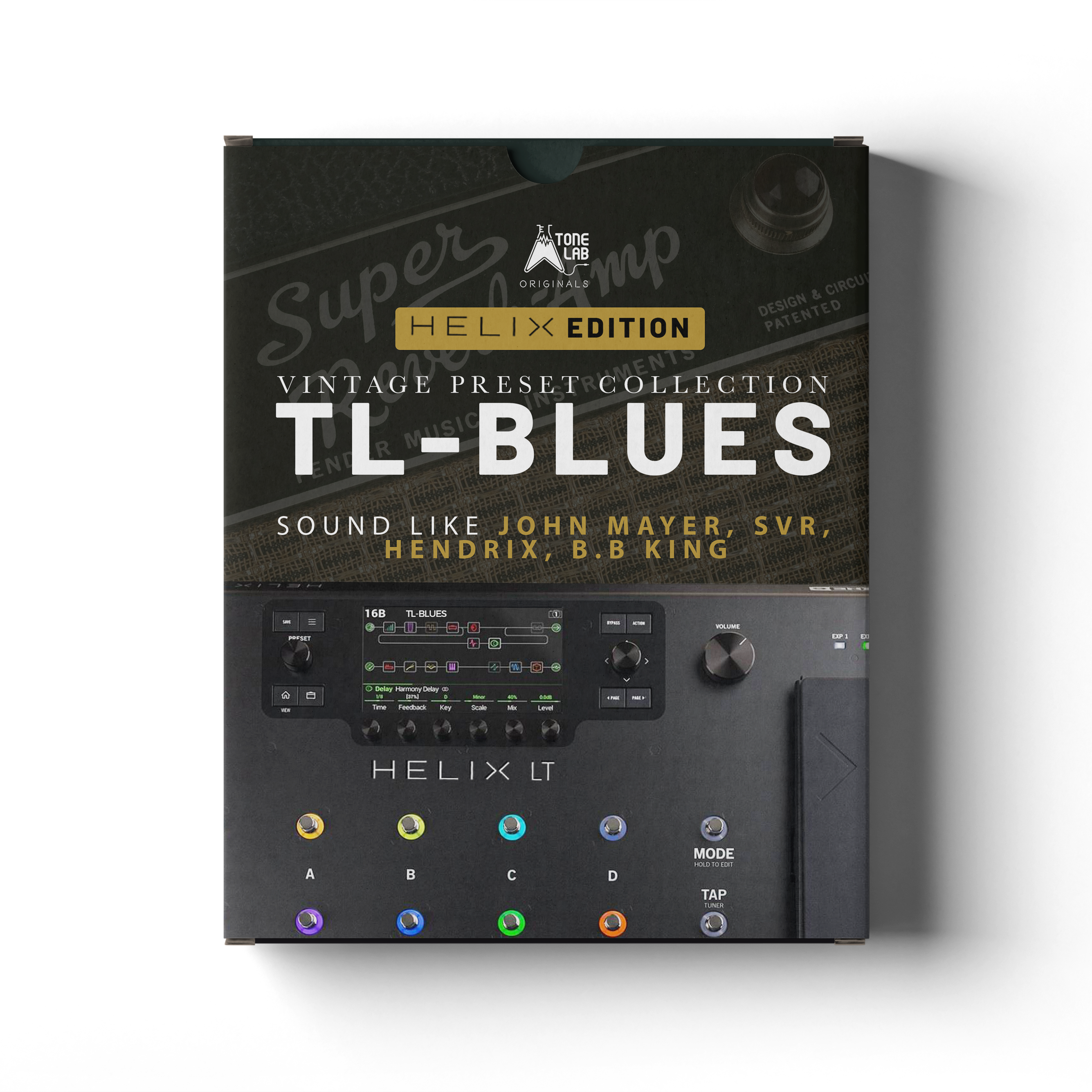 TL-Blues Tones | Helix | Super Reverb 66 Amp Based Presets