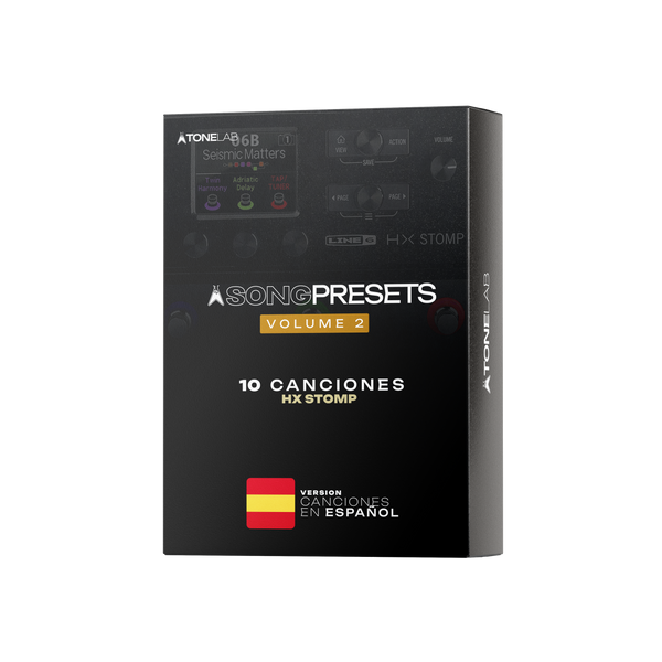 SongPresets Vol. 2 (Spanish) | HX Stomp