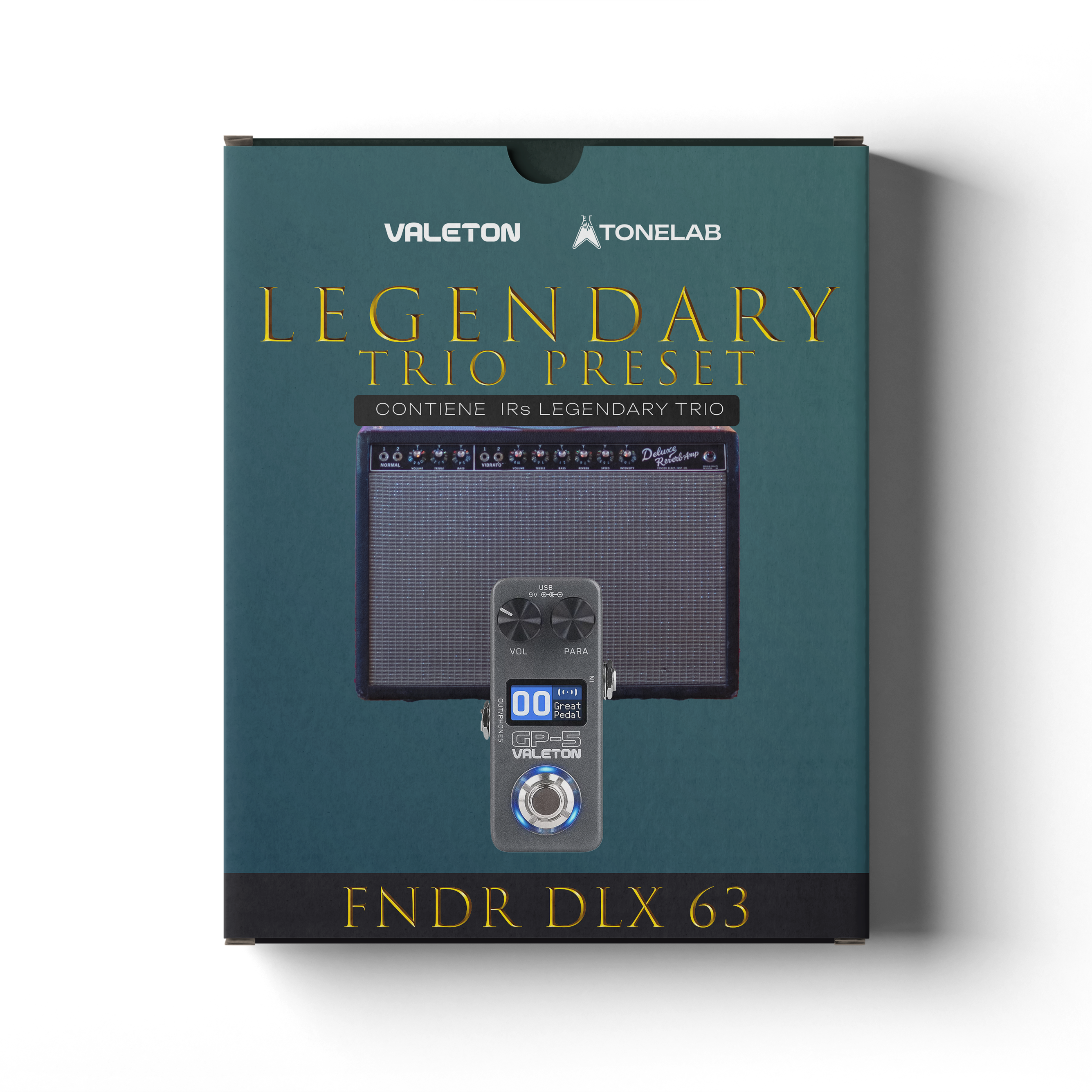TL FNDR DLX '63 Amp Presets | Valeton GP-5