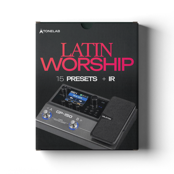 TL Latin Worship | Valeton GP-150 | 15 Presets + IRs