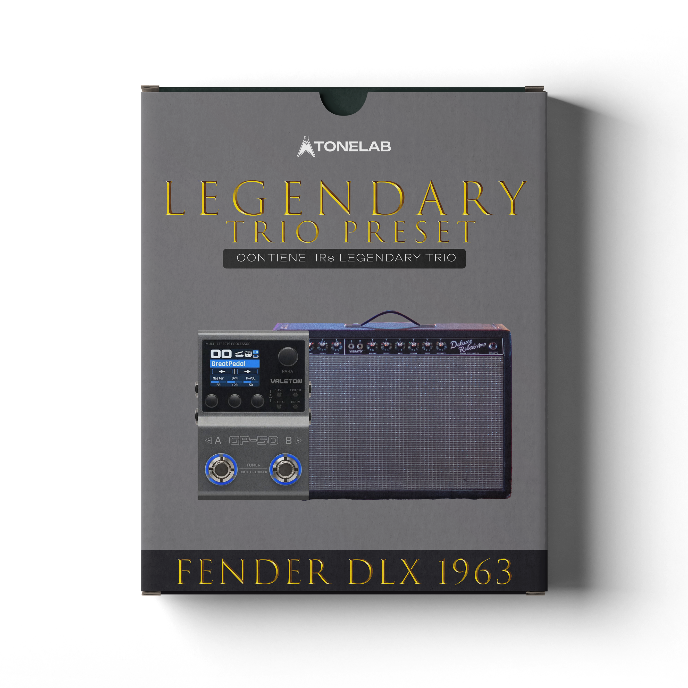 TL FNDR DLX '63 Amp Presets | Valeton GP-50