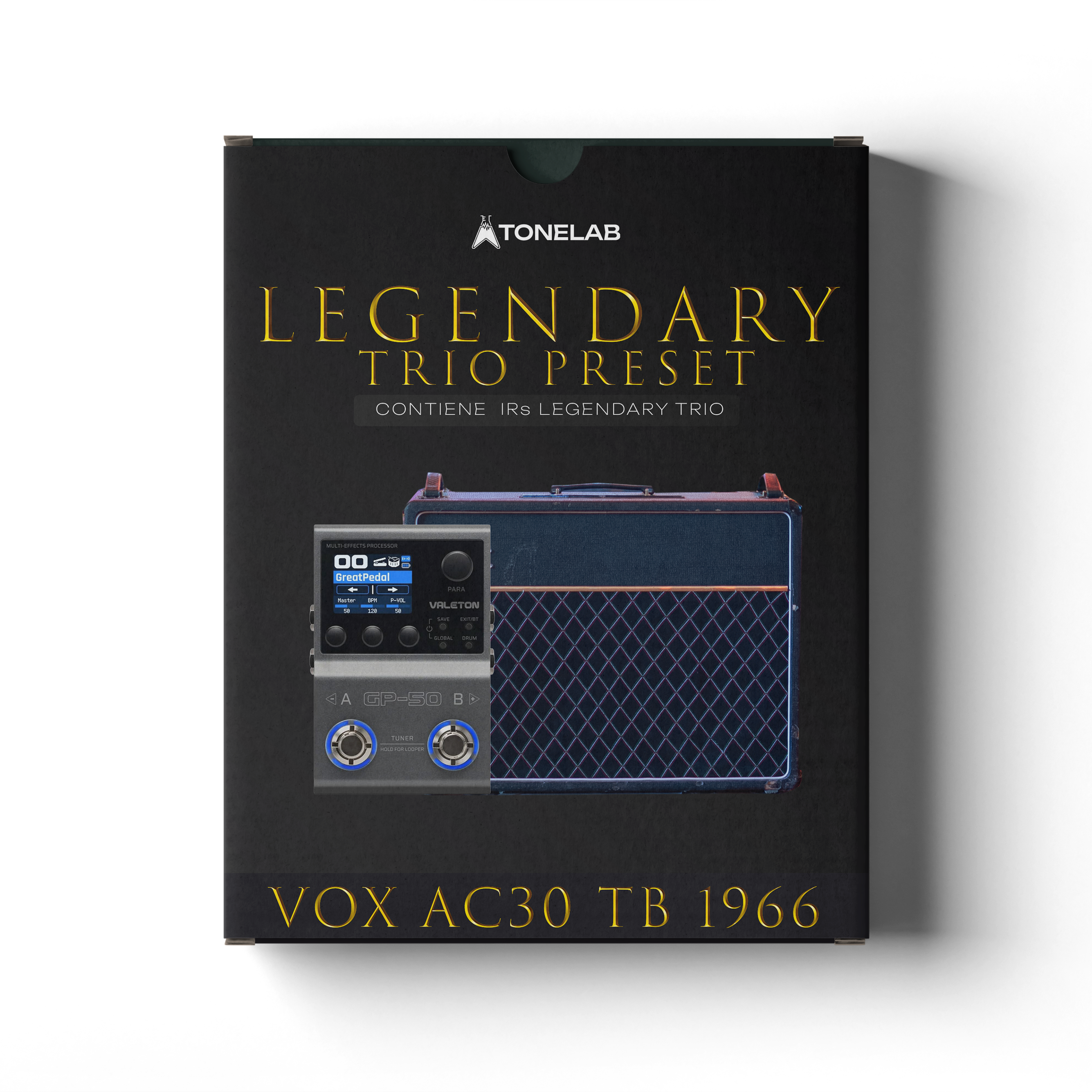 TL VX AC30 TB '66 Amp Presets | Valeton GP-50
