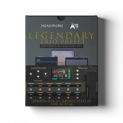 Legendary Trio  Presets | HeadRush Prime/Core | Fender-Vox-Marshall