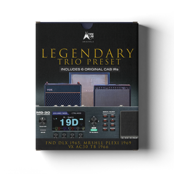 TL Legendary Trio | NUX MG-30 | FDR, VX & MRL | Presets