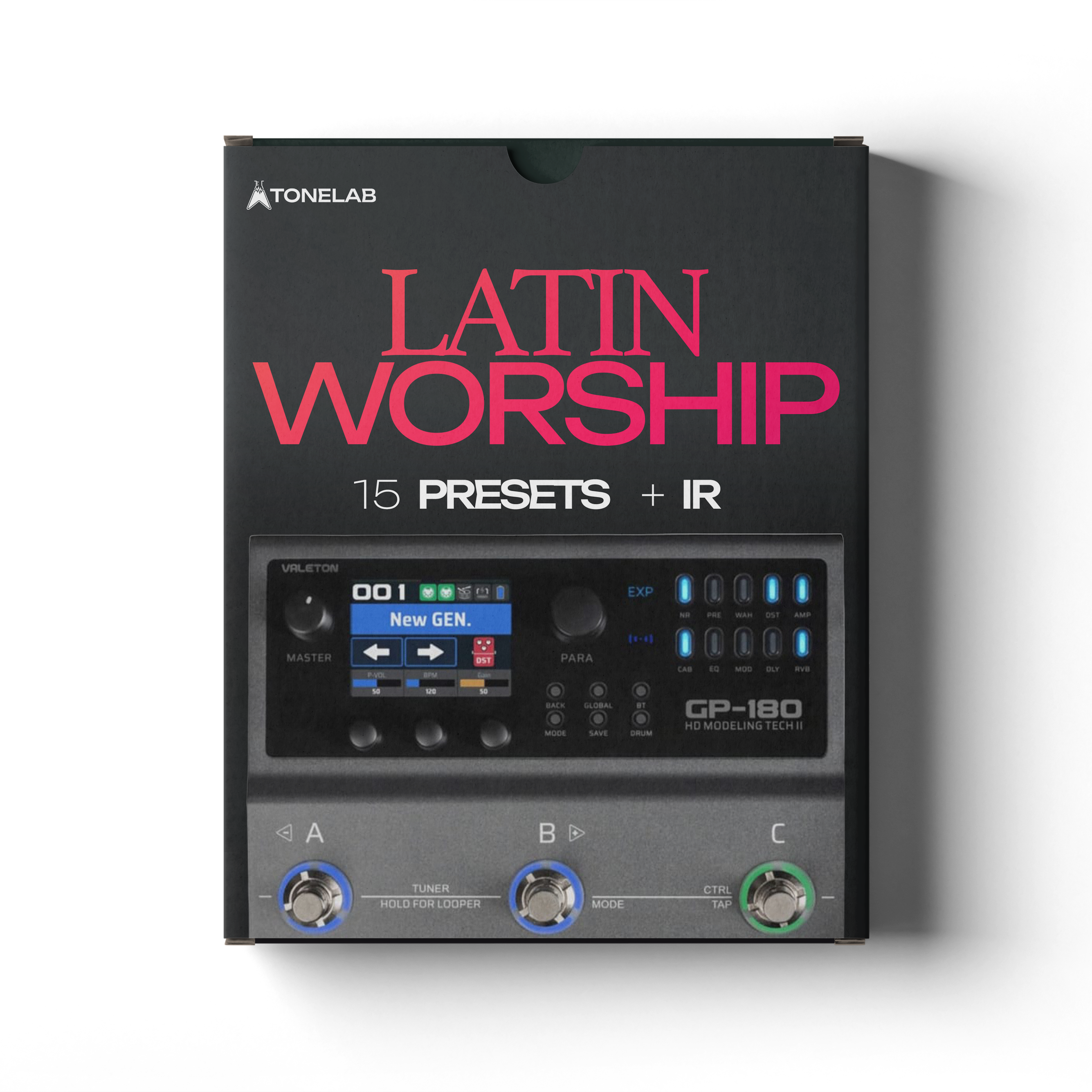 TL Latin Worship | Valeton GP-180 | 15 Presets + IRs