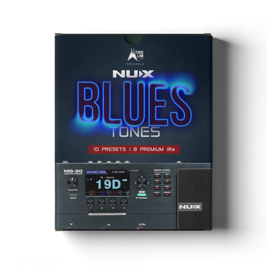 TL-Blues Tones Presets | NUX MG30