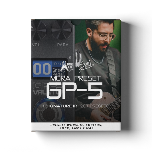 Valeton GP-5 | MoraPresets | Presets Worship, Rock & Coritos | 20+ Presets