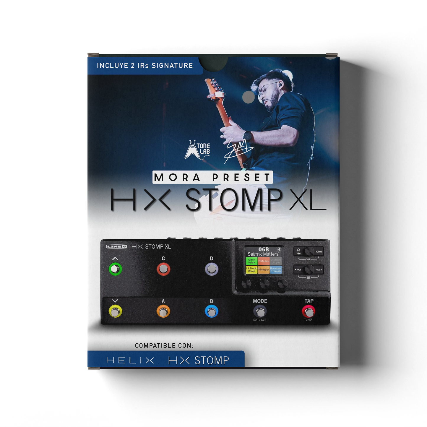 MoraPreset | HX Stomp XL | Worship,Rock,Coritos