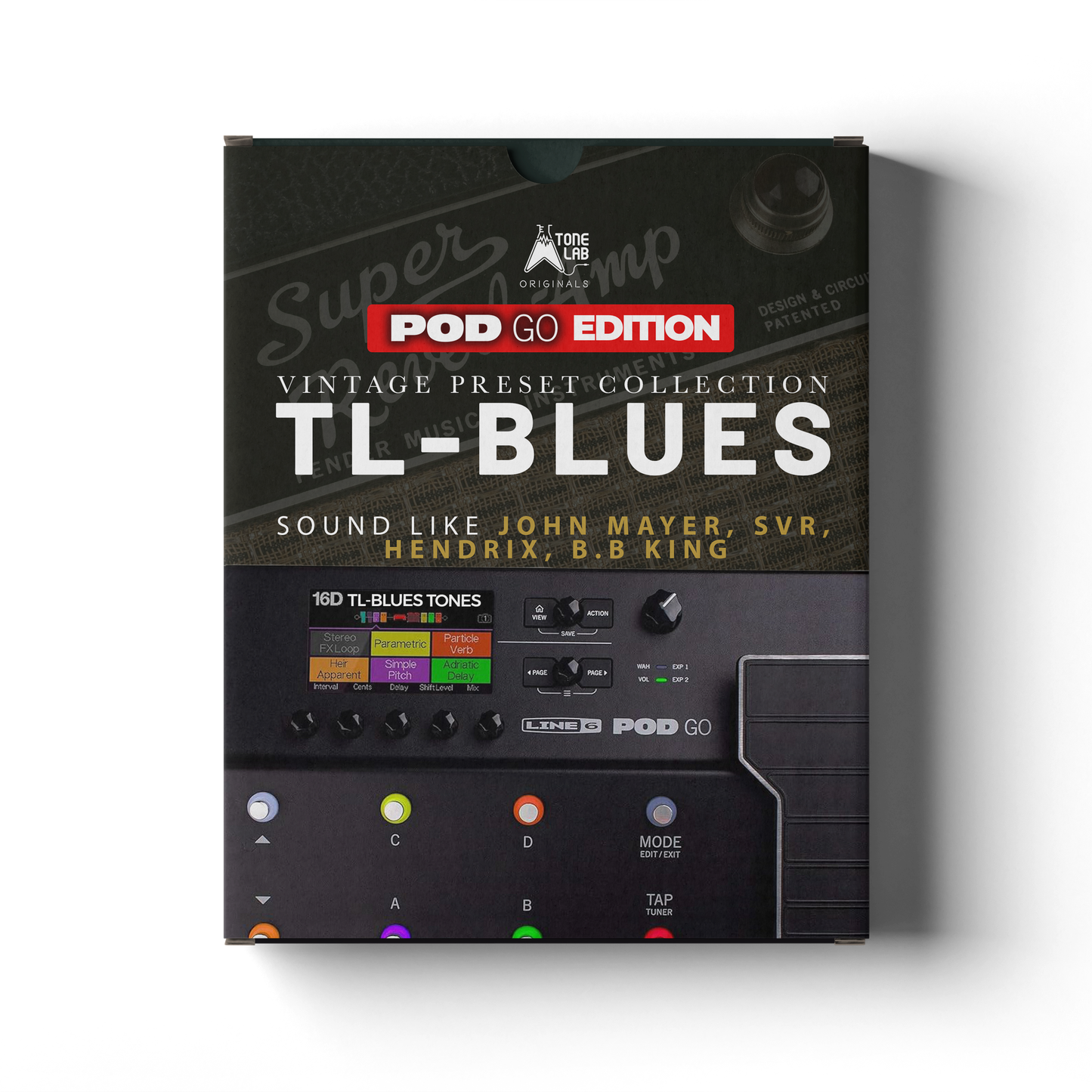 TL-Blues Tones | PODGO | Super Reverb 66 Amp Based Presets