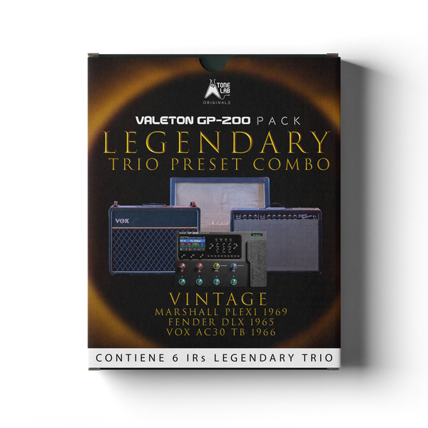 Legendary Trio Presets | Valeton GP200 |  Fender-Vox-Marshall