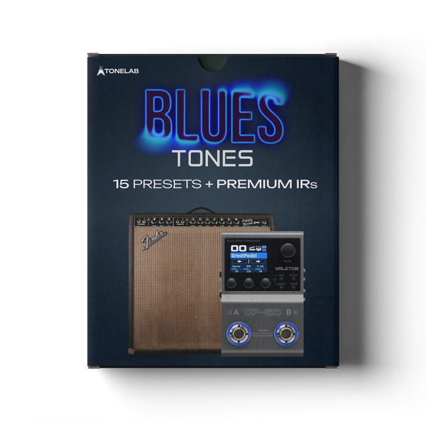 TL-Blues Tones Presets | Valeton GP-50 | 15 Presets + Premium IRs