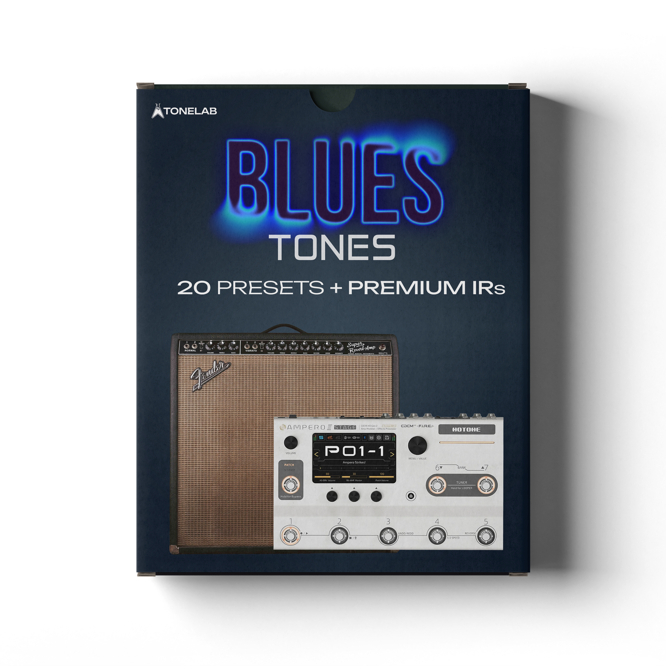 TL-Blues Tones Presets | Hotone Ampero Stage2 | 20 Presets + Premium IRs