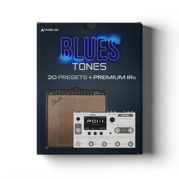 TL-Blues Tones Presets | Hotone Ampero Stage2 | 20 Presets + Premium IRs