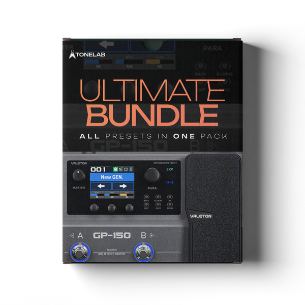 TL Valeton GP150 Ultimate Bundle | 100+ Presets | Todos los presets en 1 Paquete