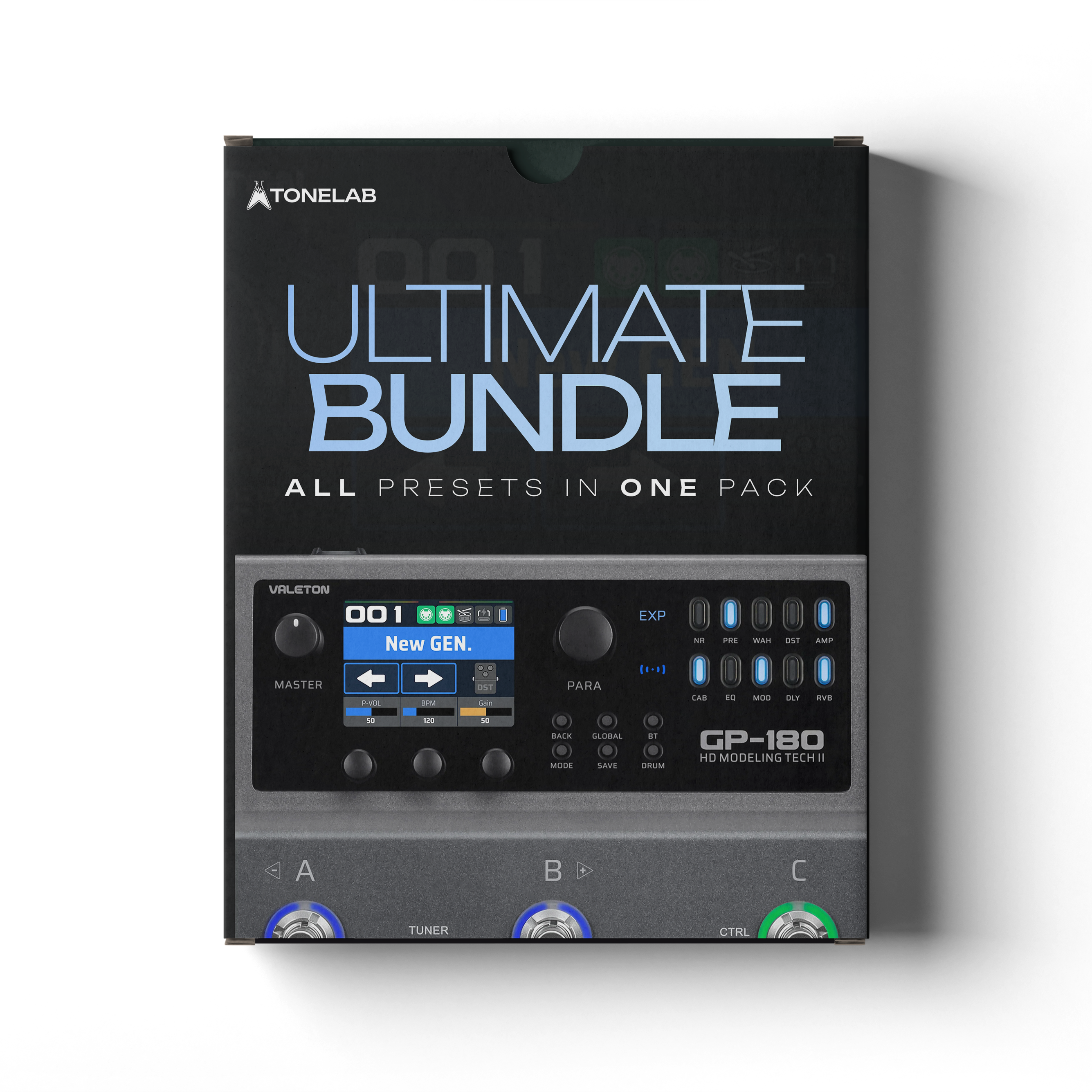 TL Valeton GP-180 ULTIMATE BUNDLE | 100+ Presets | Todos los presets en 1 Paquete