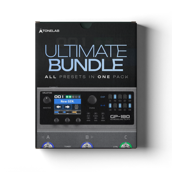 TL Valeton GP-180 ULTIMATE BUNDLE | 100+ Presets | All Presets in 1 Pack