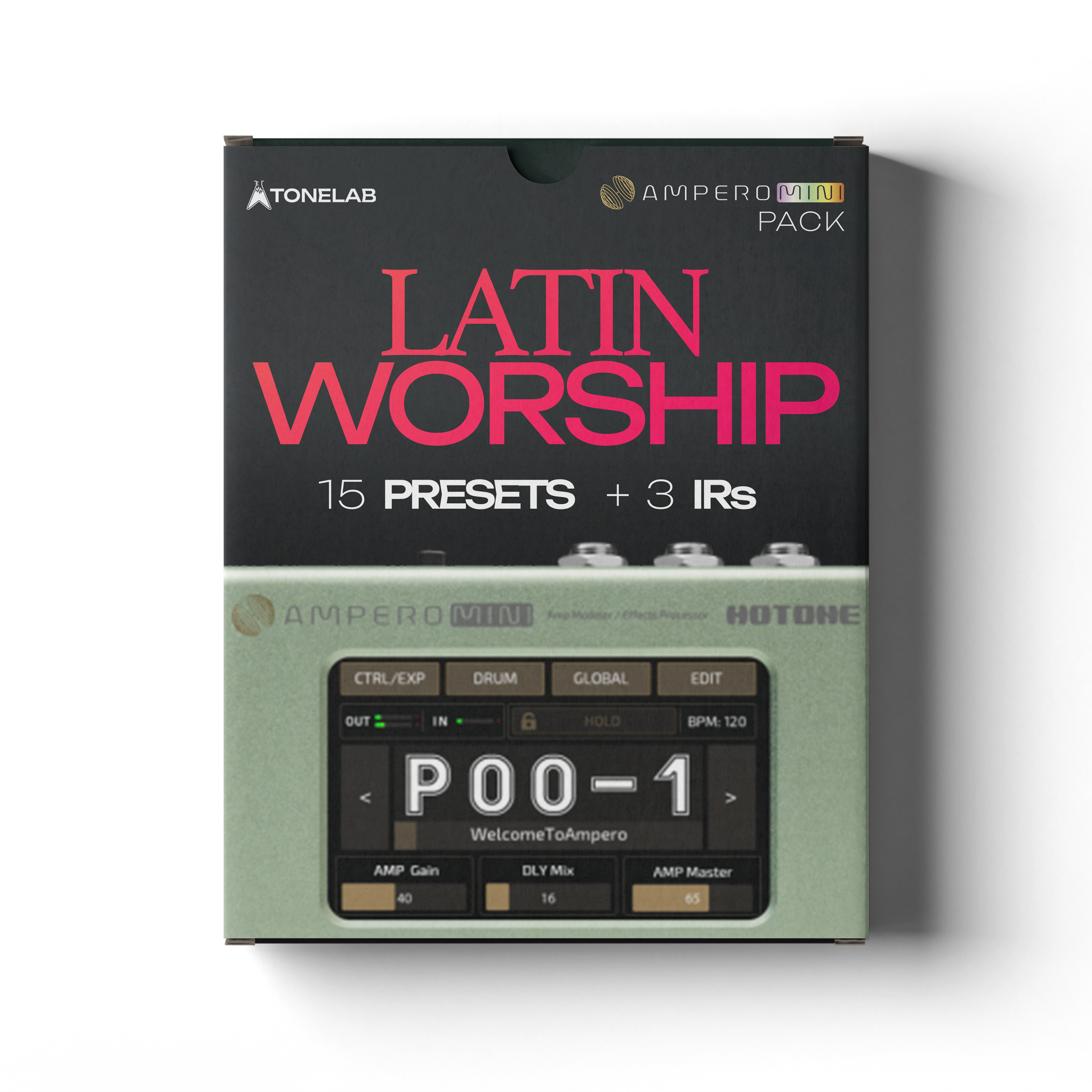 TL Latin Worship | Hotone Ampero Mini| 15 Presets + IRs