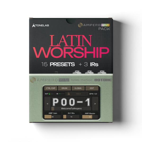 TL Latin Worship | Hotone Ampero Mini | 15 Presets + IRs