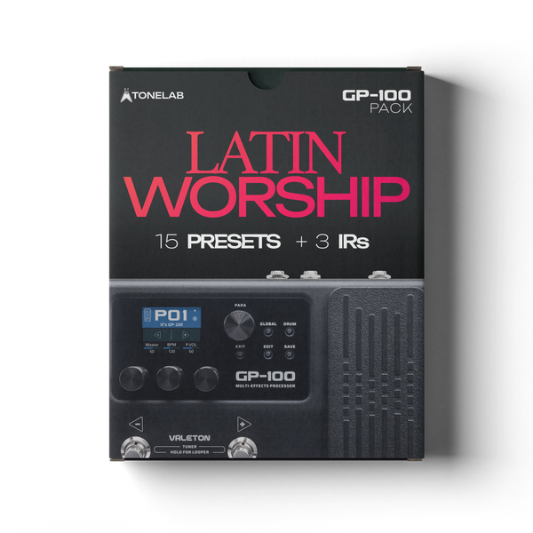 TL Latin Worship | Valeton GP-100 | 15 Presets + 3 IRs