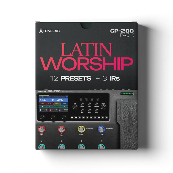 TL Latin Worship | Valeton GP200/Jr/LT | 12 Presets + IRs