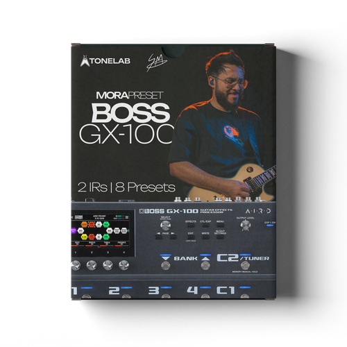 Boss GX-100 | MoraPresets | Presets Worship, Rock & Choirs | 8
