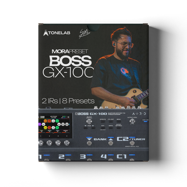 Boss GX-100 | MoraPresets | Presets Worship, Rock & Choirs | 8