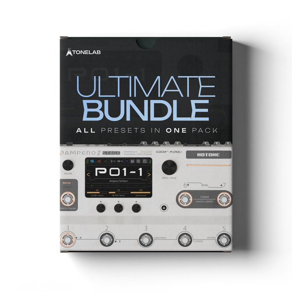 TL Ampero Stage2 Ultimate Bundle | 100+ Presets & 10+ IRs | All Presets in 1-Pack