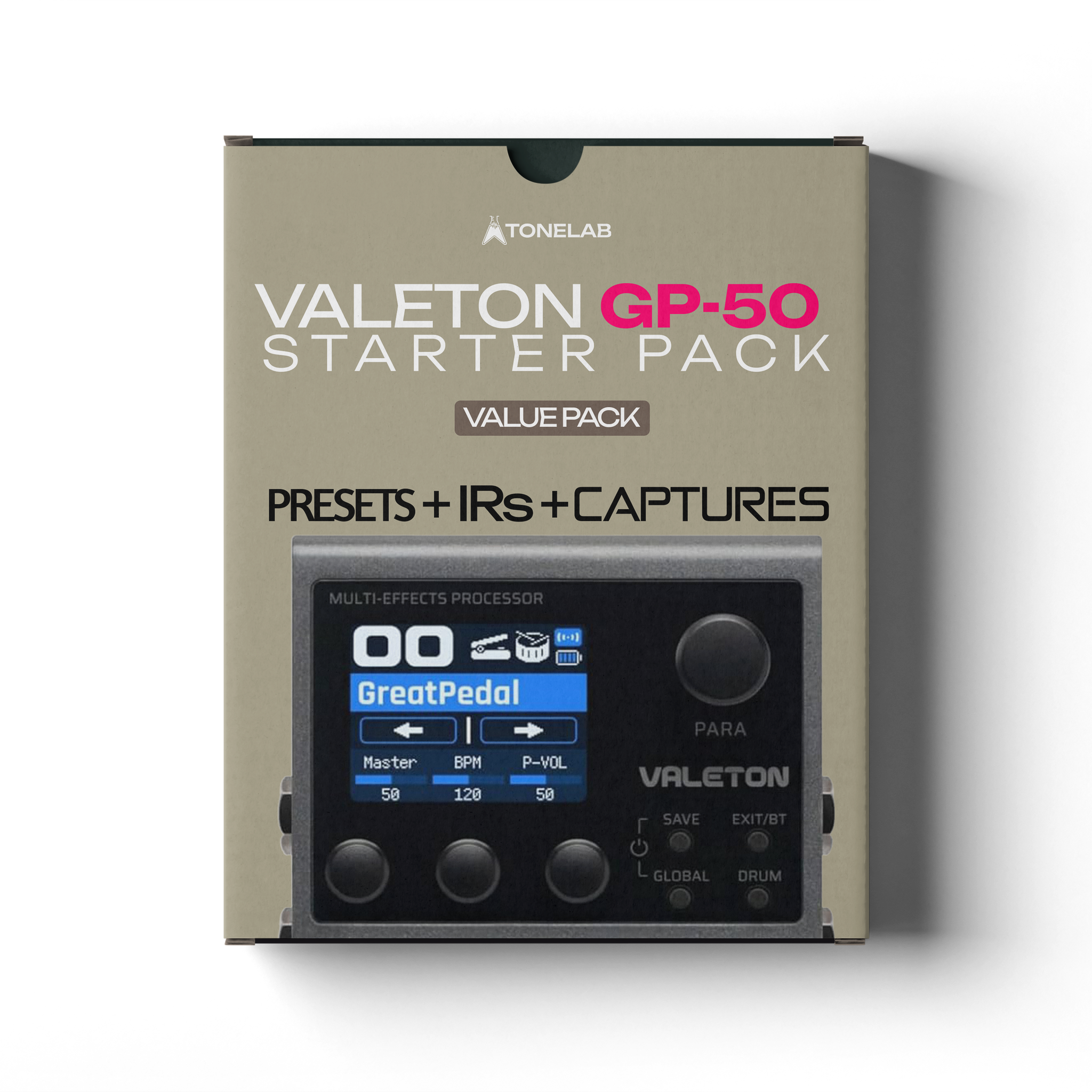 GP-50 Starter Pack | IRs - Presets - Captures | 100+ Files