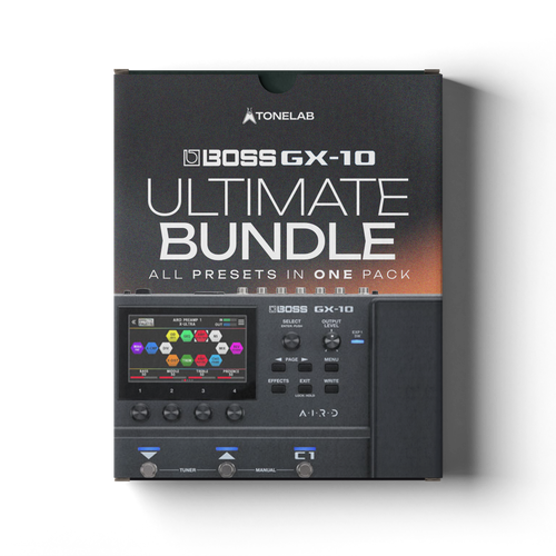 Boss GX10 Ultimate Bundle | All Presets in One Package – Tonelab