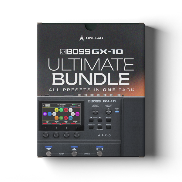 Boss GX10 Ultimate Bundle | All Presets in One Package – Tonelab