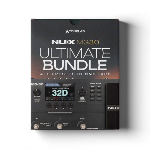 Nux MG-30 Ultimate Bundle | All presets in 1 package! – Tonelab