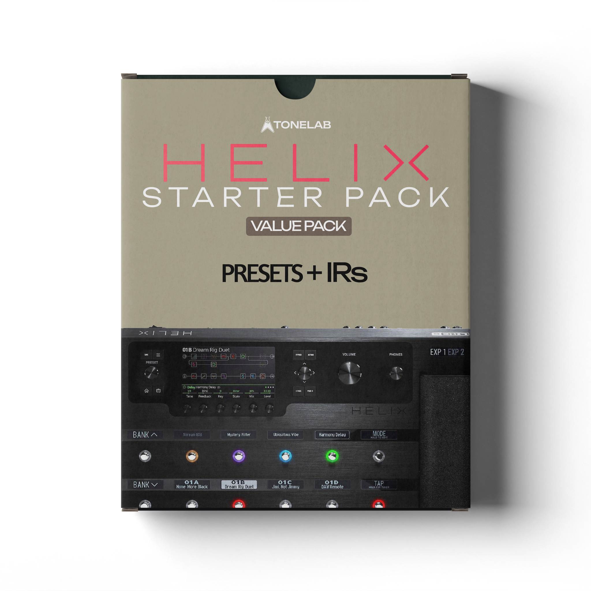 HELIX Starter Pack | IRs - Presets | 100+ Files
