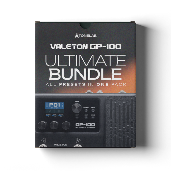 Valeton GP-100 Ultimate Bundle | Todos los presets en 1-Paquete