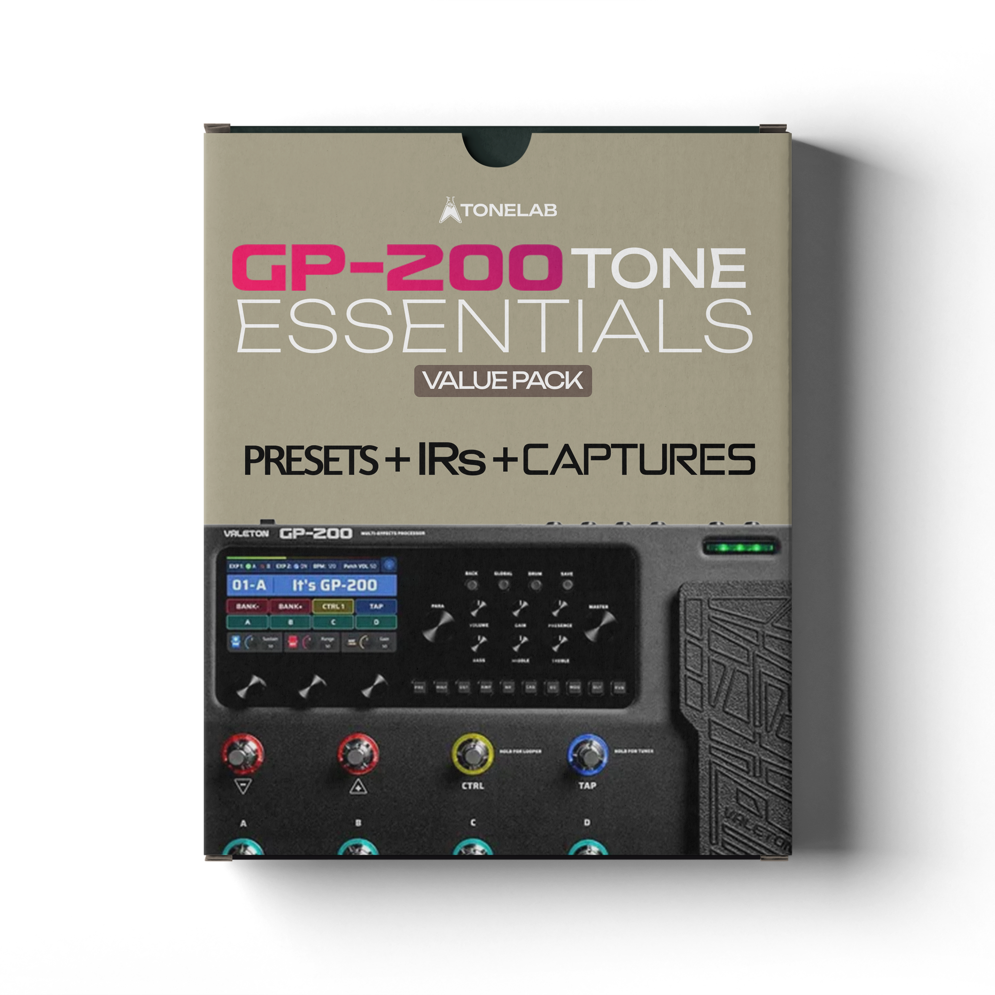 GP-200 Tone Essentials | IRs - Presets - Captures | 100+ Files