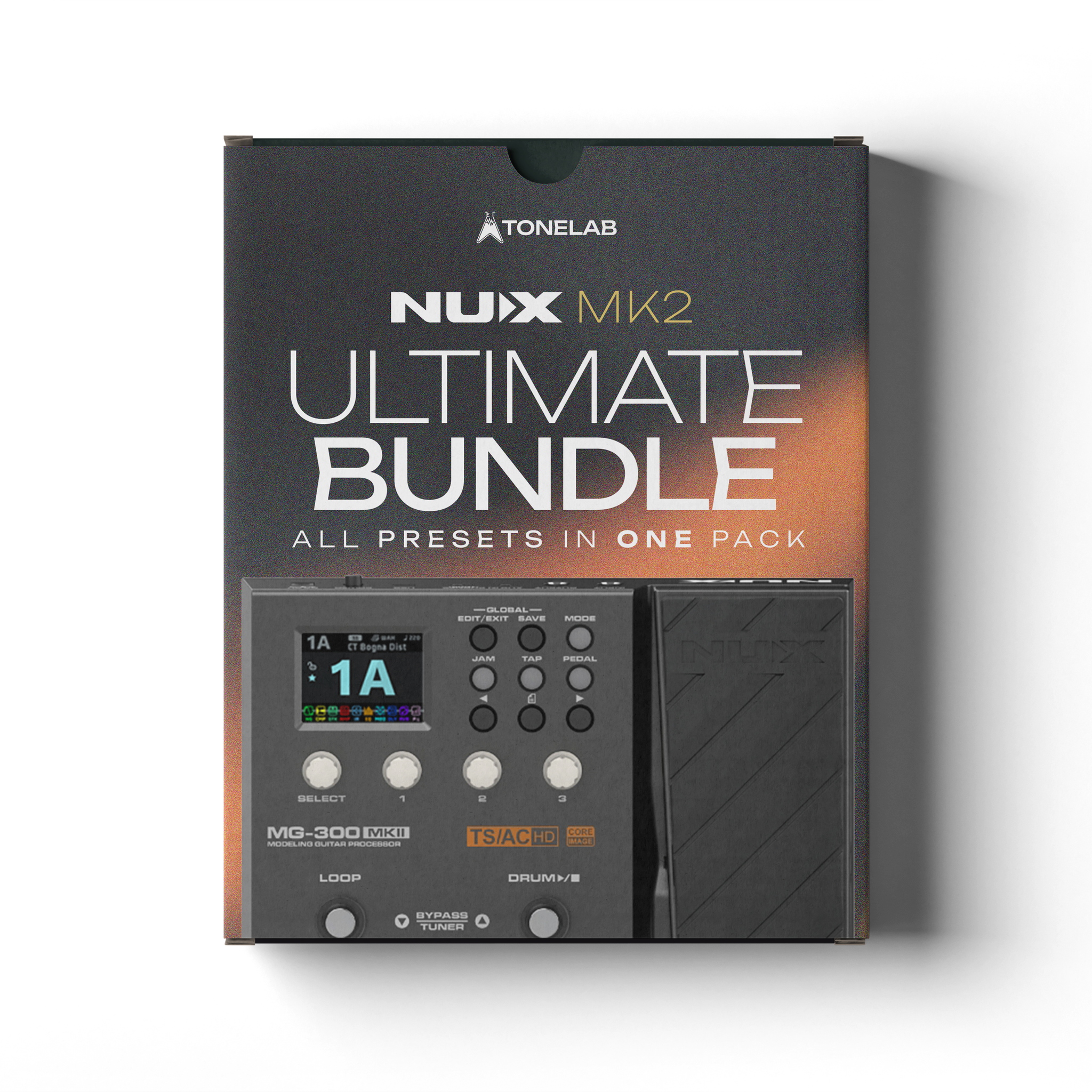 Nux MG300 MK2 Ultimate Bundle | Todos los Presets en 1-Paquete