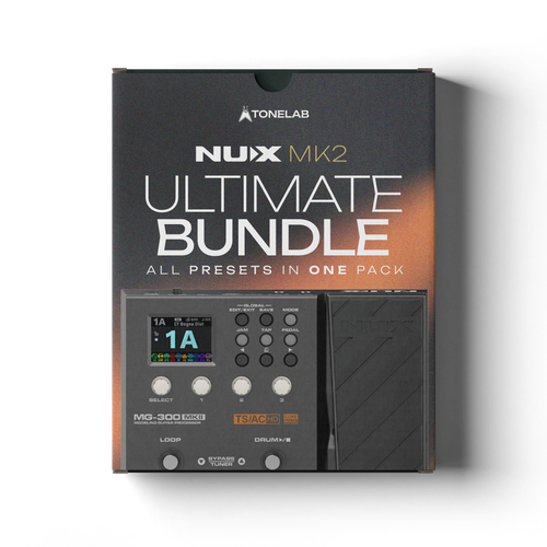 Nux MG300 MK2 Ultimate Bundle | All Presets in One Package – Tonelab
